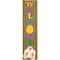 3.25ft. Welcome Wooden Easter Bunny Porch Board Sign